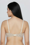 Zivame Padded Regular Wired 3/4th Coverage Tshirt Bra - Skin Flowly Floral — thumbnail 3
